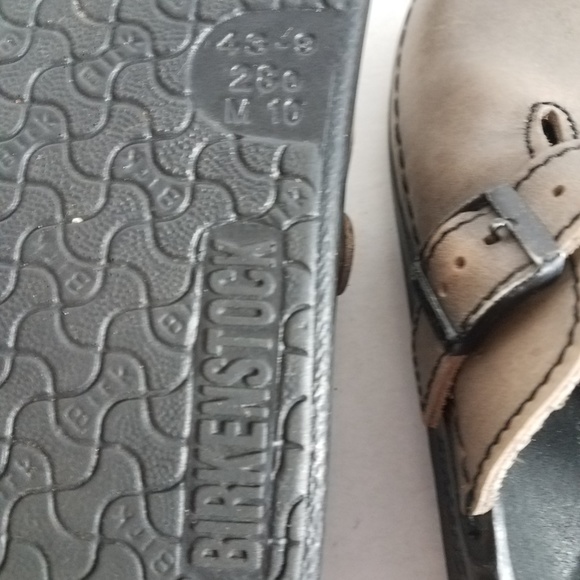 Birkenstock Grey Tatami Oklahoma Mule Size 10M - Picture 7 of 8